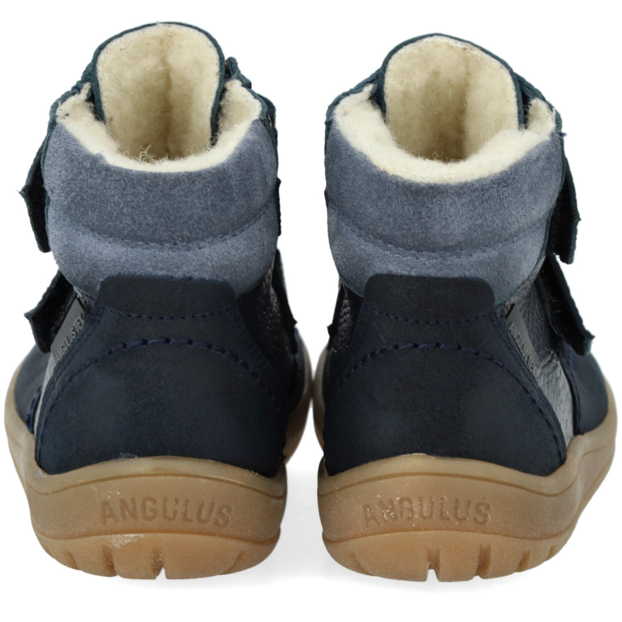 Angulus Navy/Tan/Blue Fog Velcro TEX Boot with Extra Durable Details