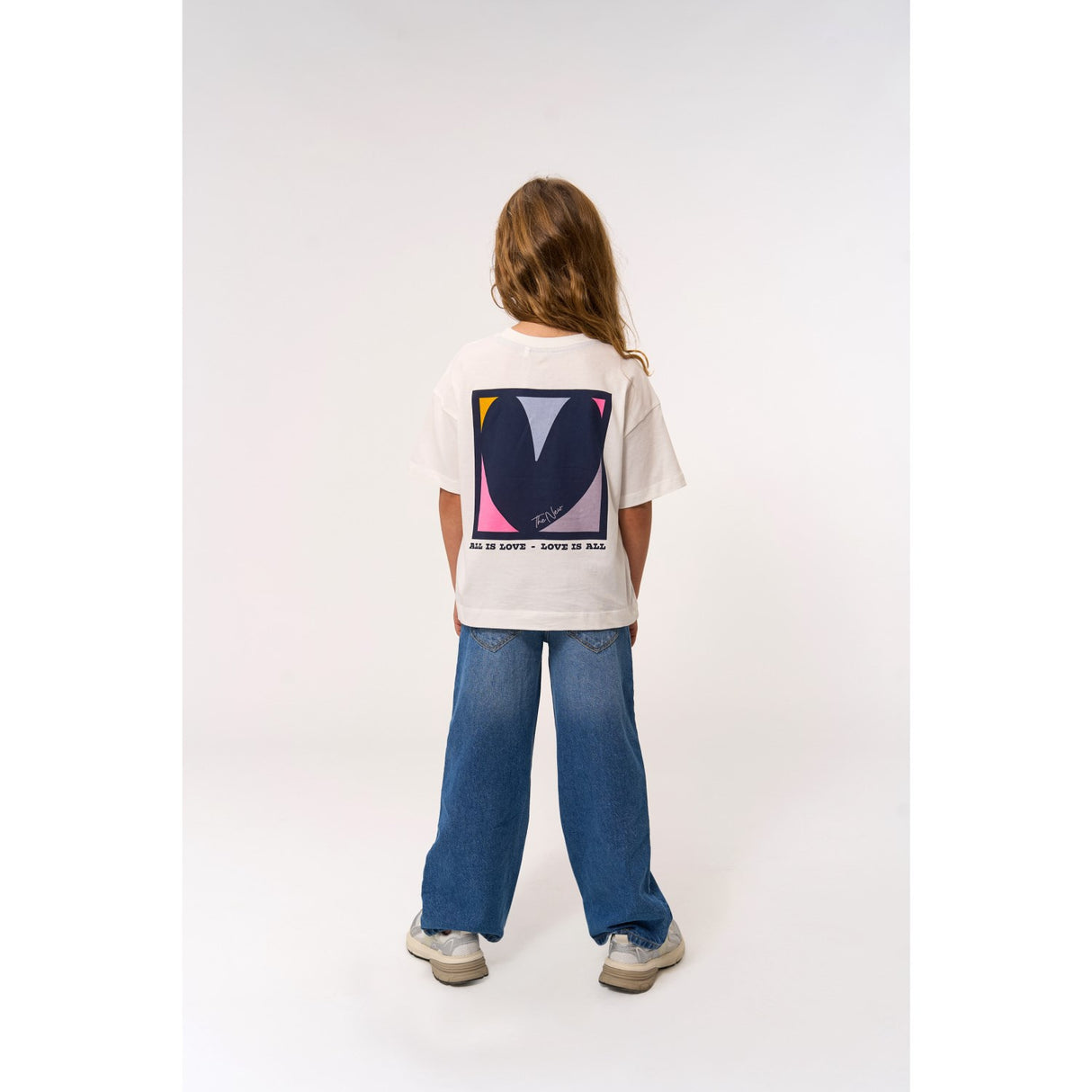 The New Medium Blue Denim TNPurity Wide Jeans