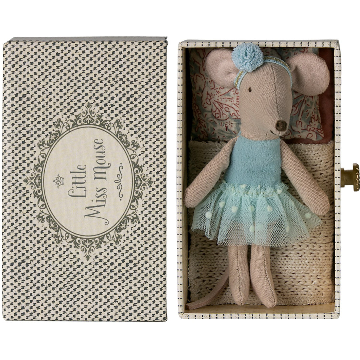 Maileg Dance Mouse In Daybed, Little Sister