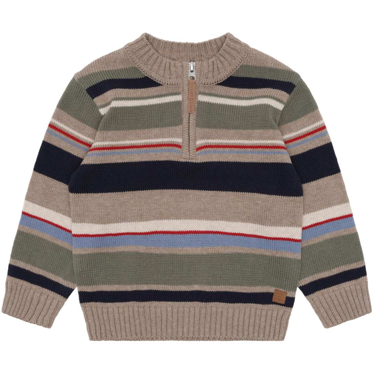 Hust & Claire Biscuit Pelle Knitstripe