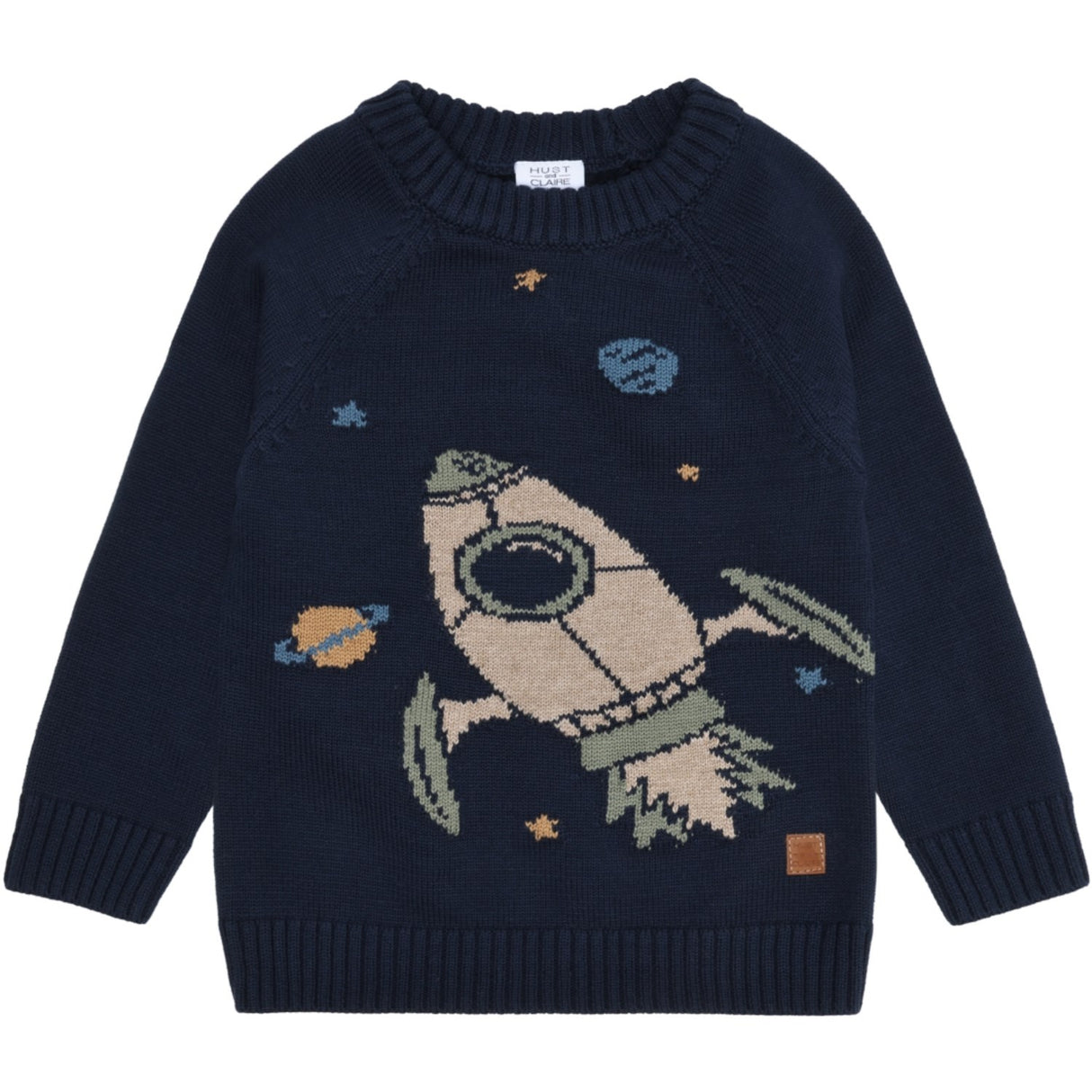 Hust & Claire More Navy Pelle Knit Rocket