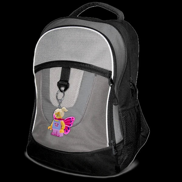 Euromic Lego® Iconic Butterfly Girl Keychain W/Led Light