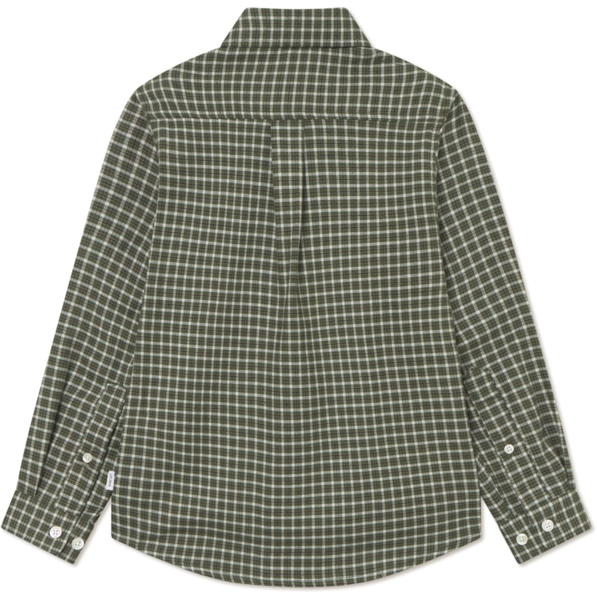 Les Deux Kids Light Sand Konrad Check Flannel Shirt KIDS
