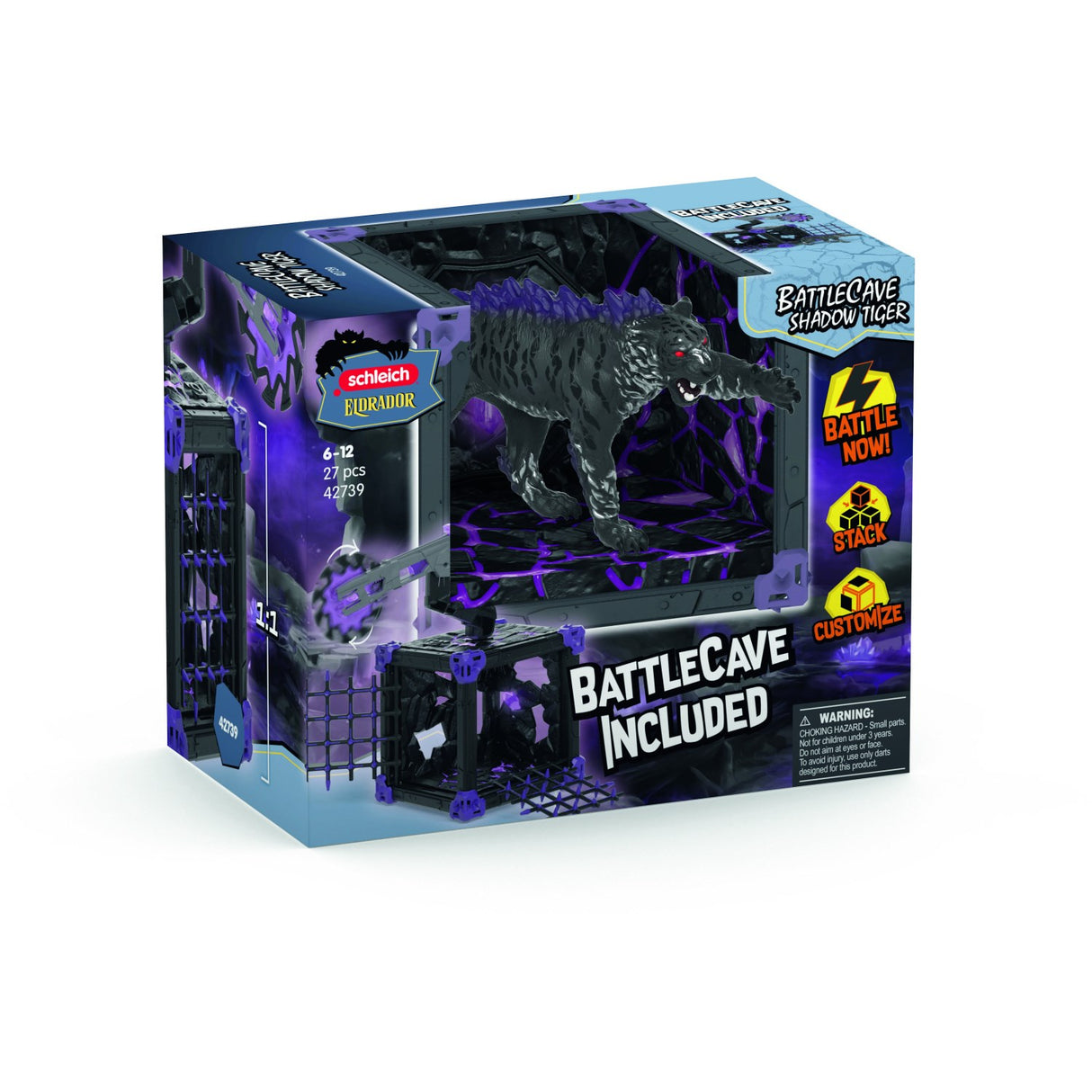 Schleich Battlecave Skygge Tiger
