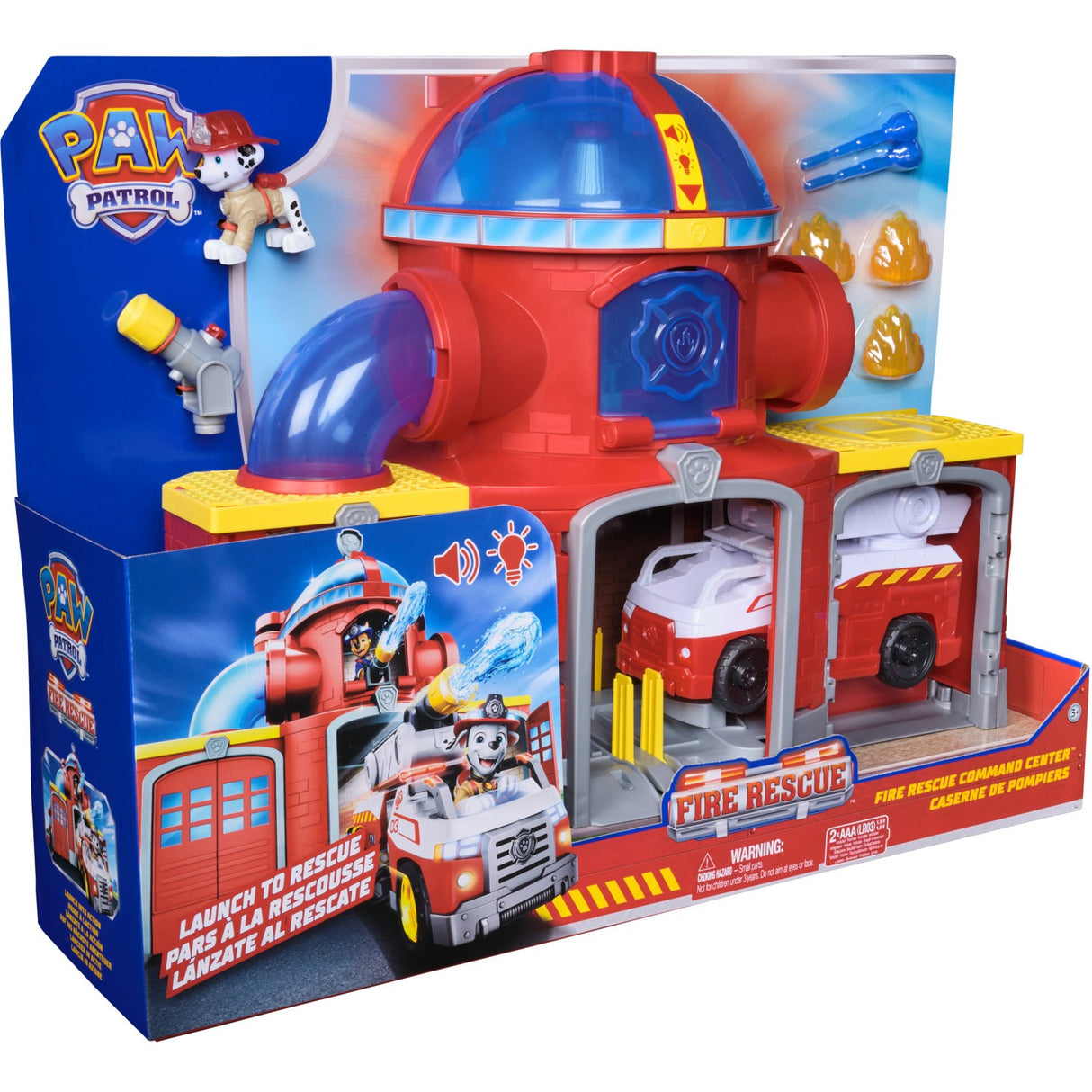 Paw Patrol Brandredning Brandstation Set