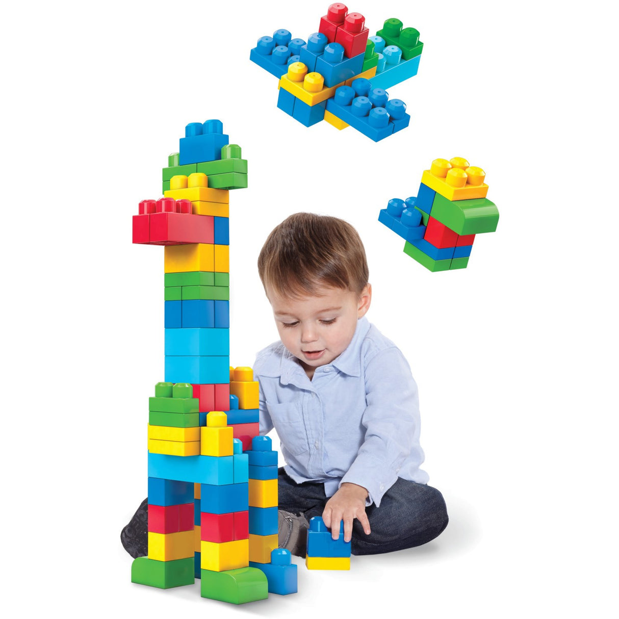 MEGA Bloks Stor First Builders-Pose With Byggeklodser