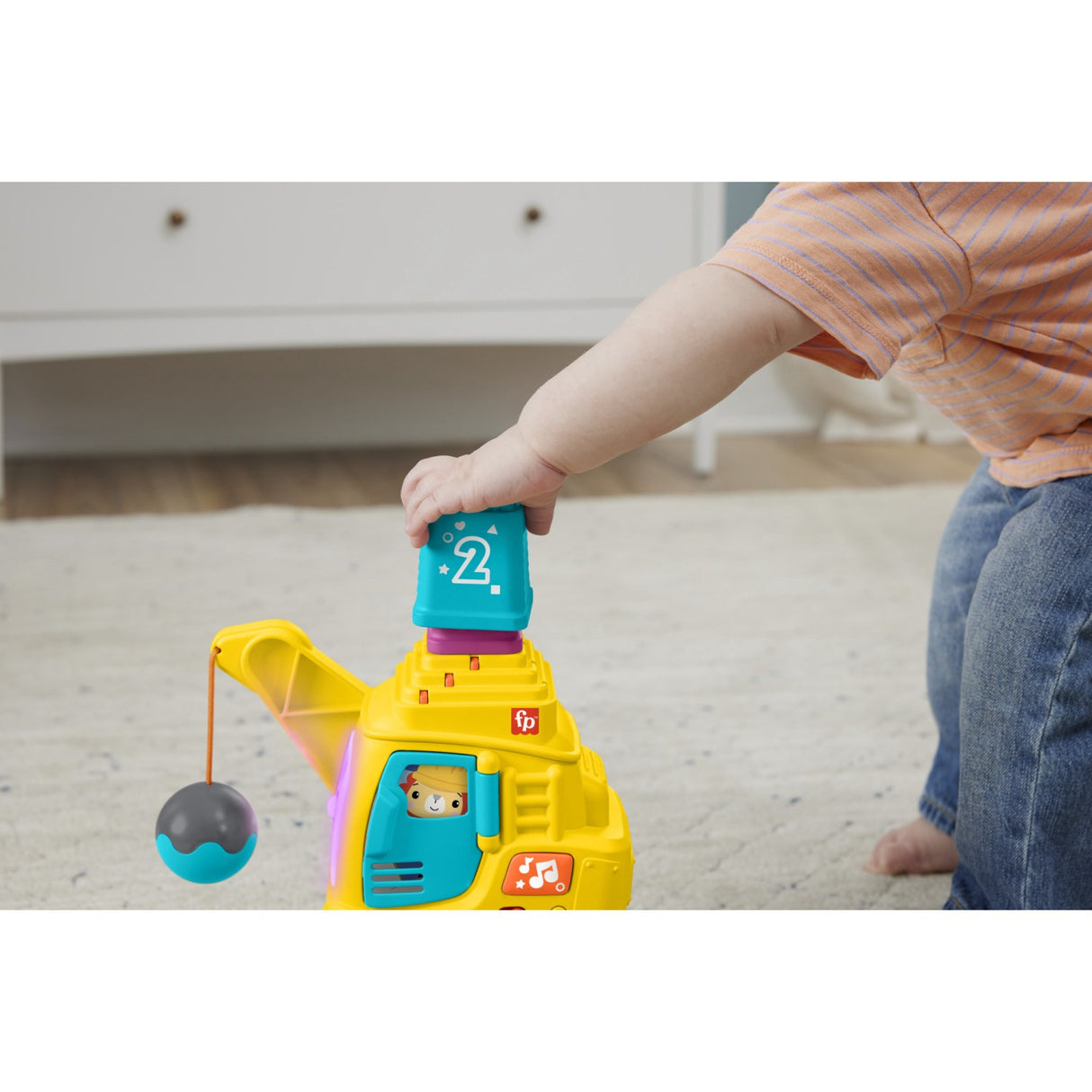Fisher-Price® Tæl & Stabl Kran