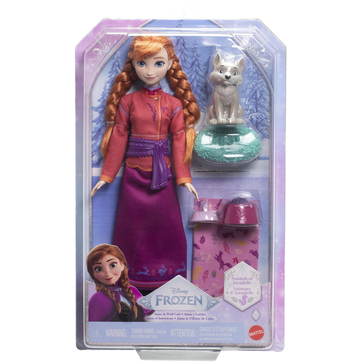 Disney Frozen Anna Og Baby Ulv