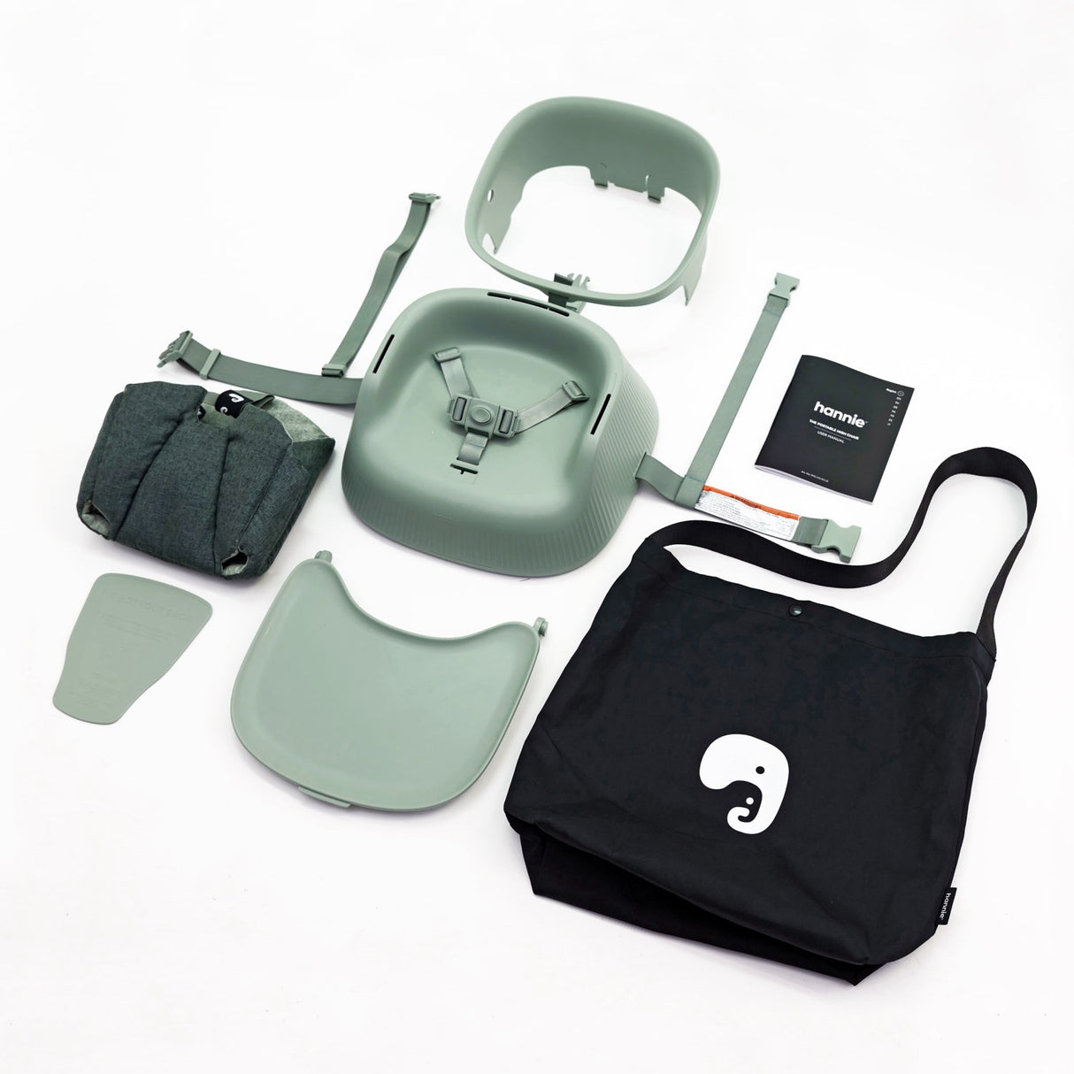 Hannie Sage Green The Portable High Chair