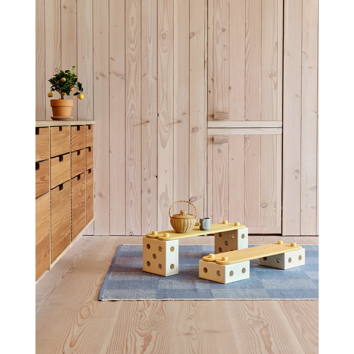 MODU Sand Grey / Honey Yellow Balance Track