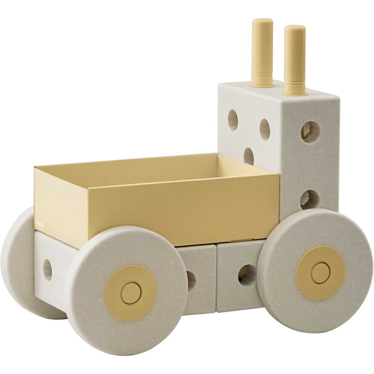 MODU Sand Grey / Honey Yellow 3-i-1 Baby Walker