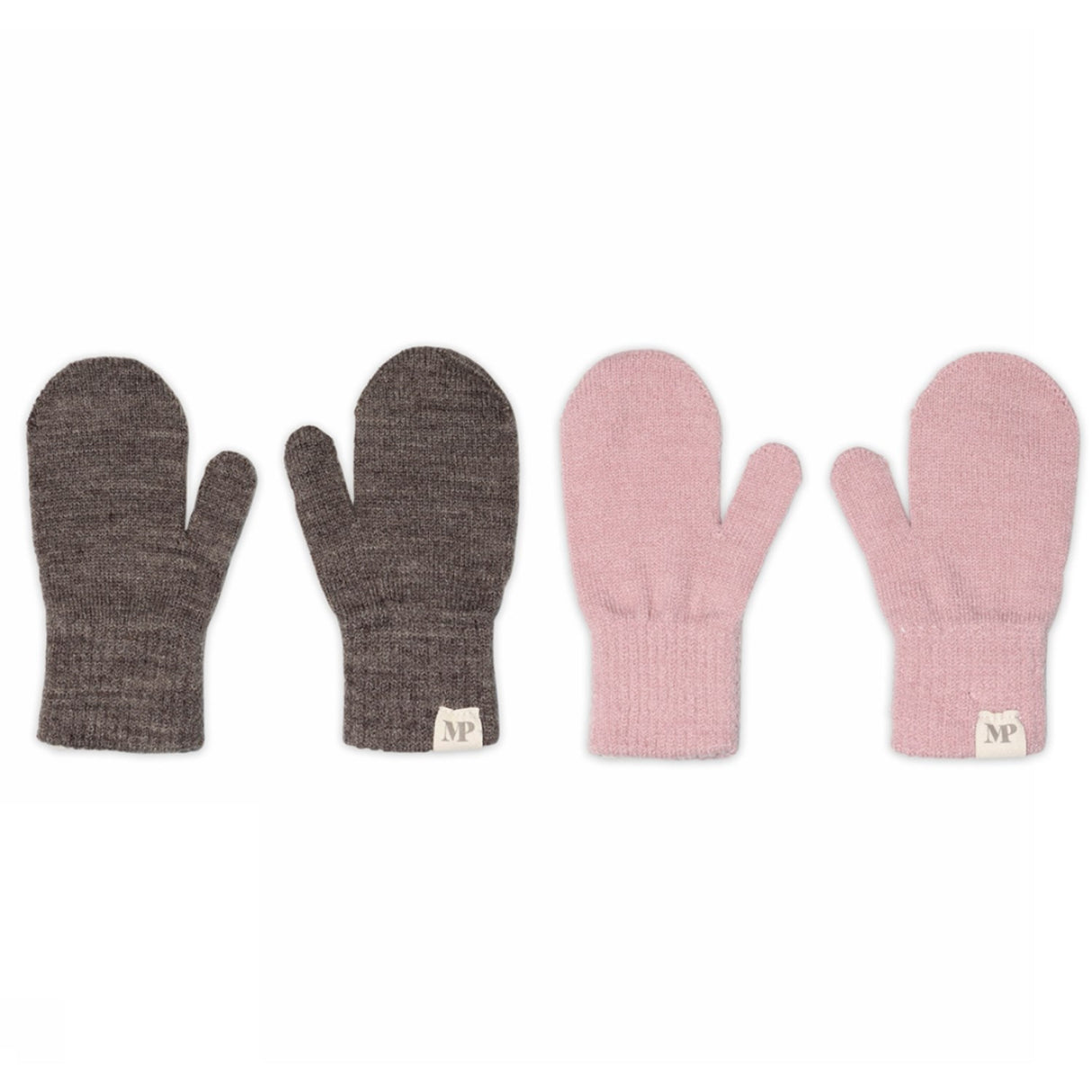Mp Danmark Mix Denver Mel Alt Rosa Comfy Mittens 2-Pack