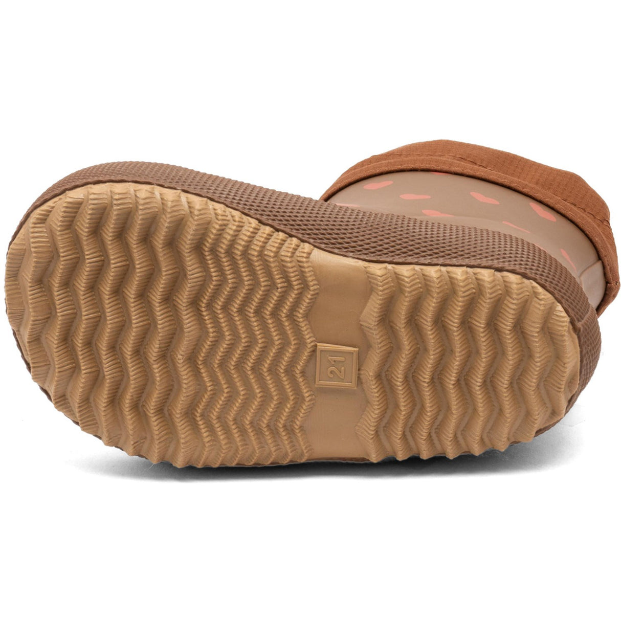 Bisgaard Chocolate Heartbeat Baby Thermo Rubber Rubber Boot