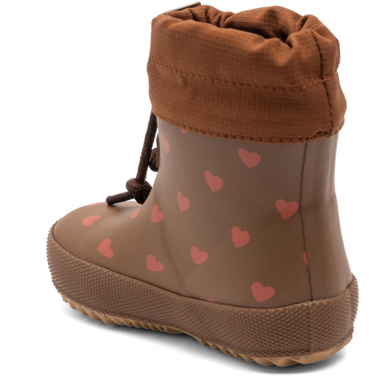 Bisgaard Chocolate Heartbeat Baby Thermo Rubber Rubber Boot