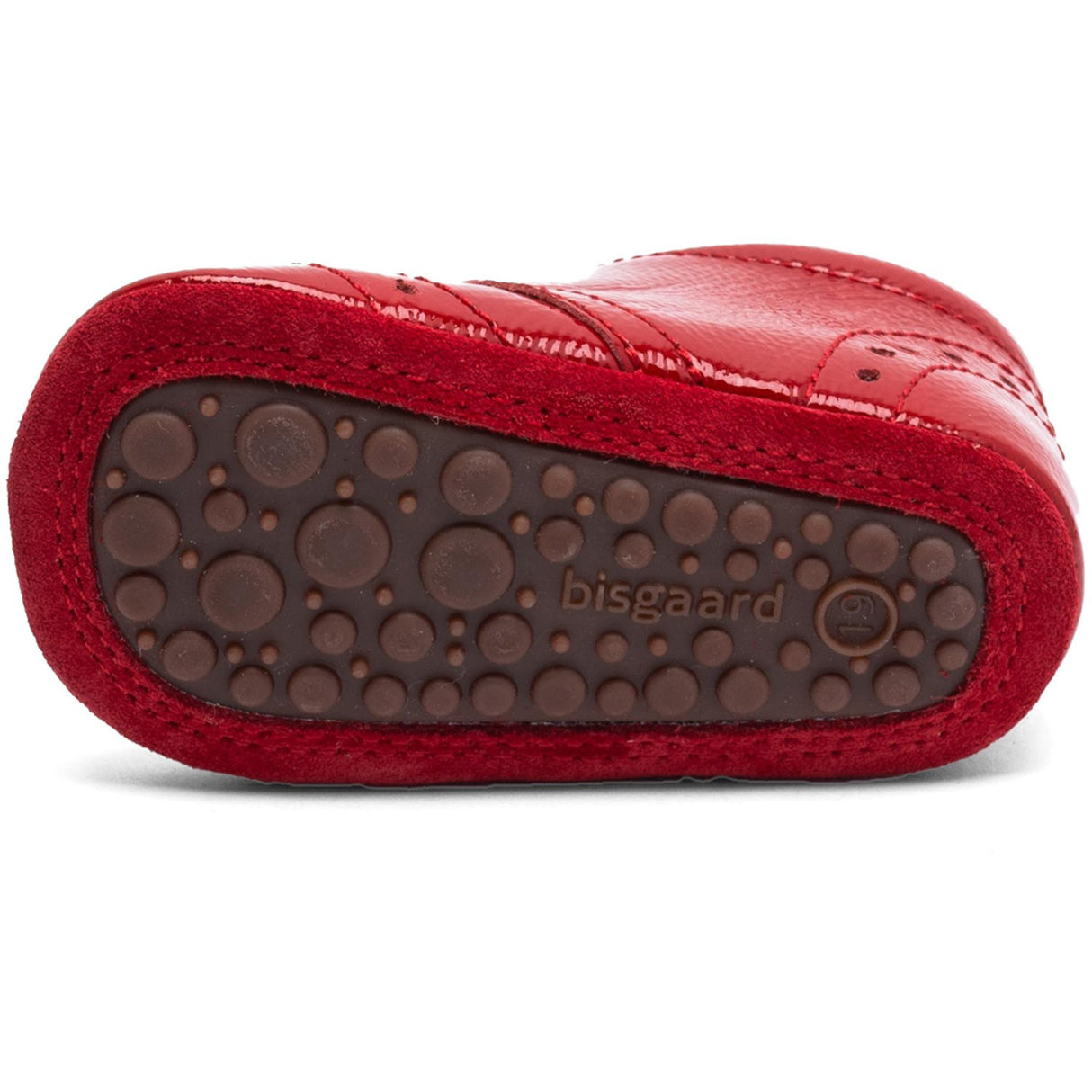 Bisgaard Red Patent Petit Home Shoe