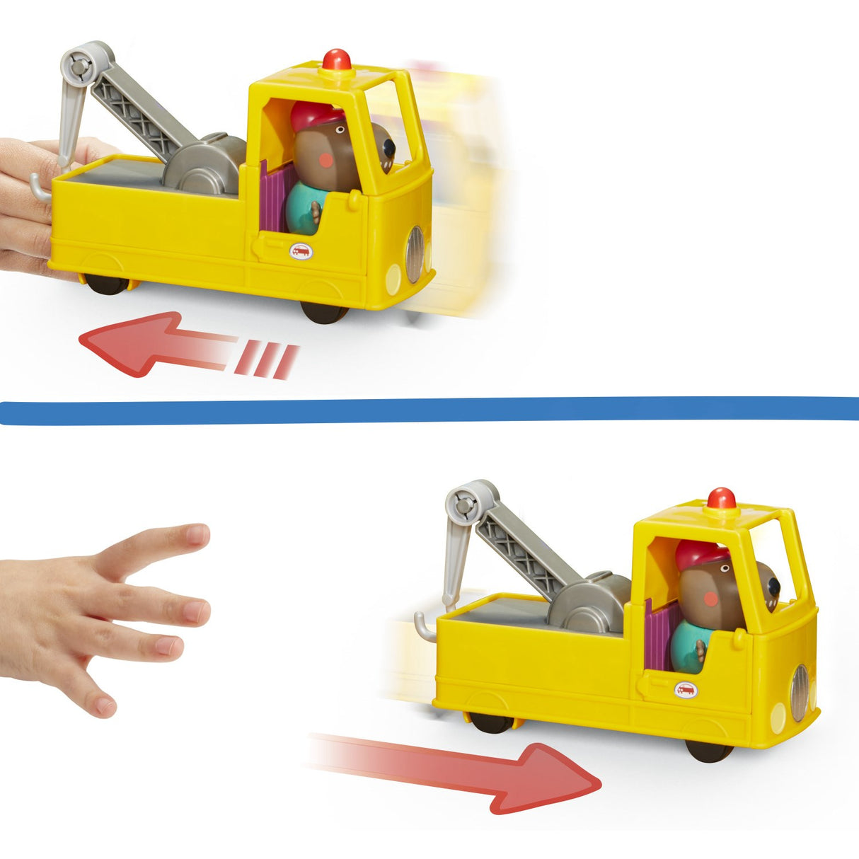 Peppa Pig Granddad Dogs Tow Truck