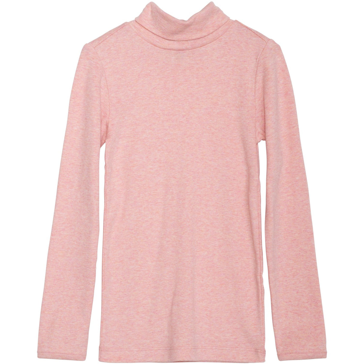 Serendipity Coral Turtleneck Blouse