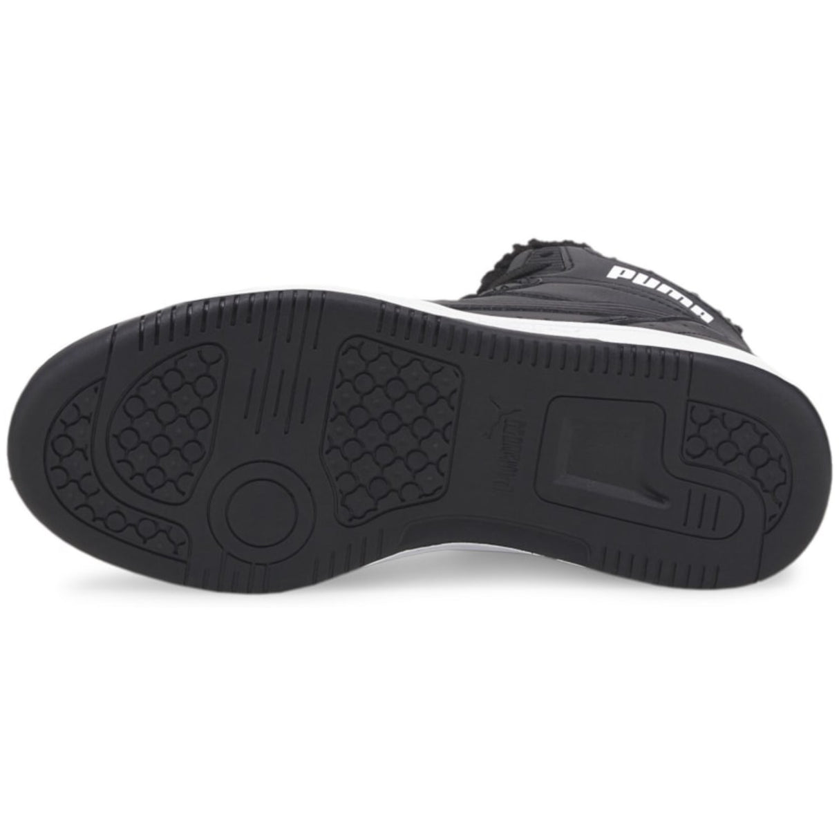 Puma Black Puma Rebound Joy Fur Jr Boot
