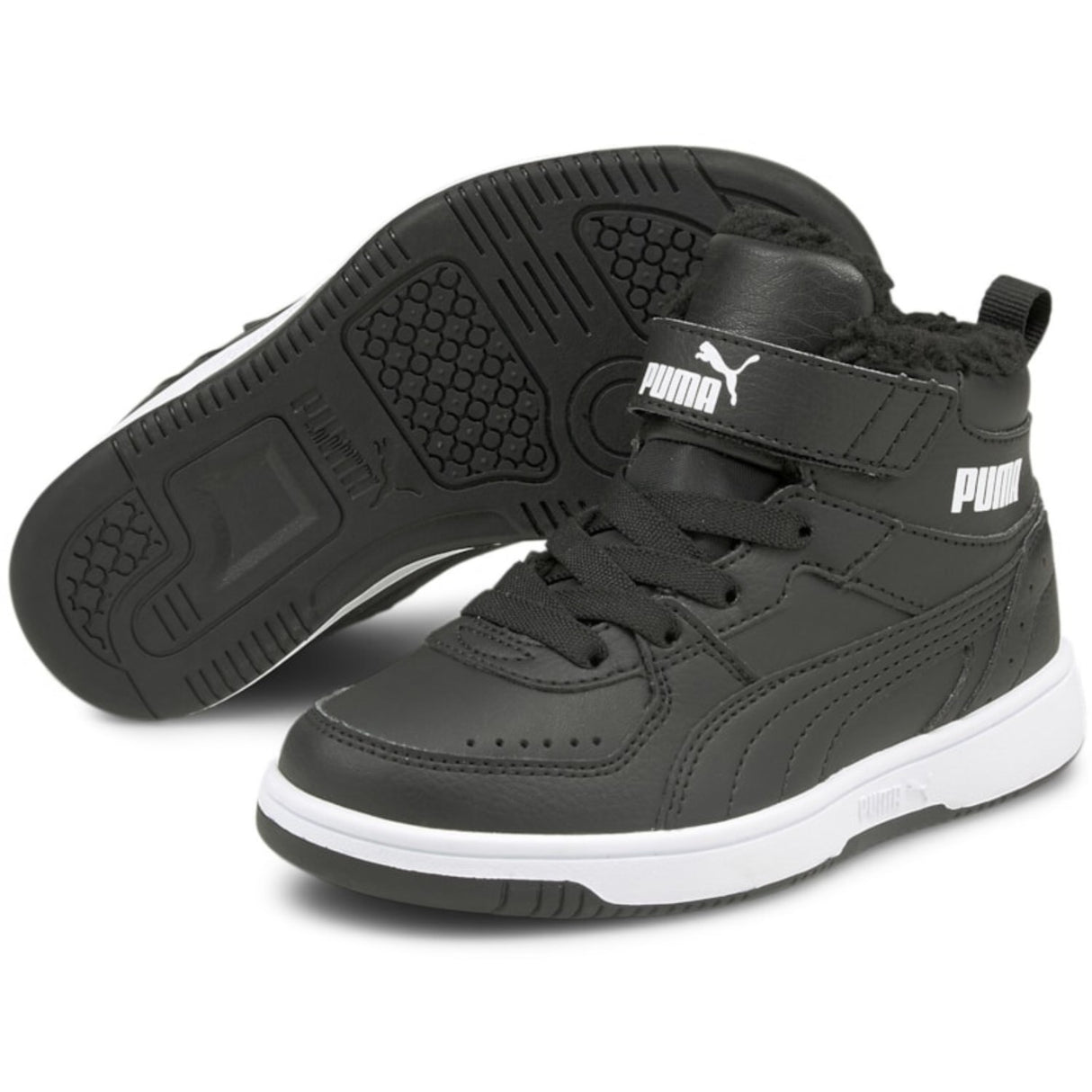 Puma Black Puma Rebound Joy Fur PS Boot