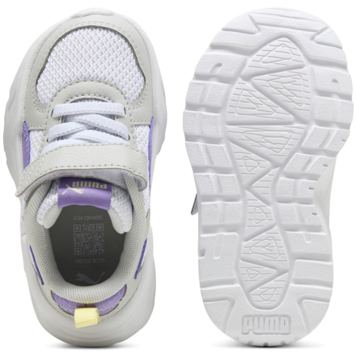 Puma White Trinity Lite AC+ Inf Sneakers