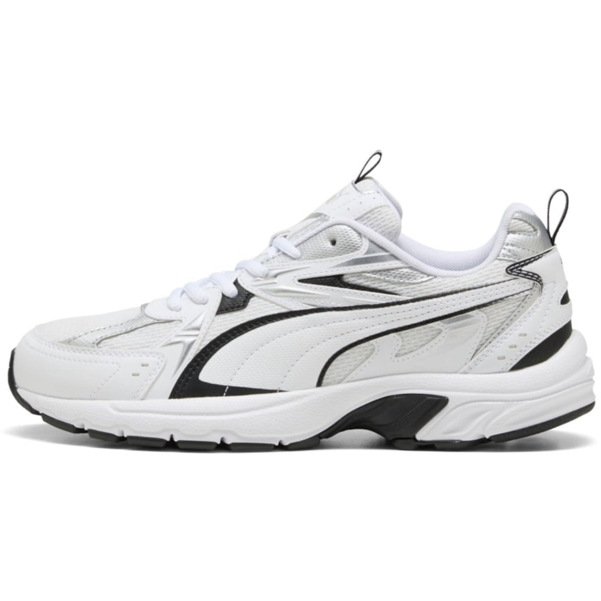 Puma White Milenio Tech Sneakers