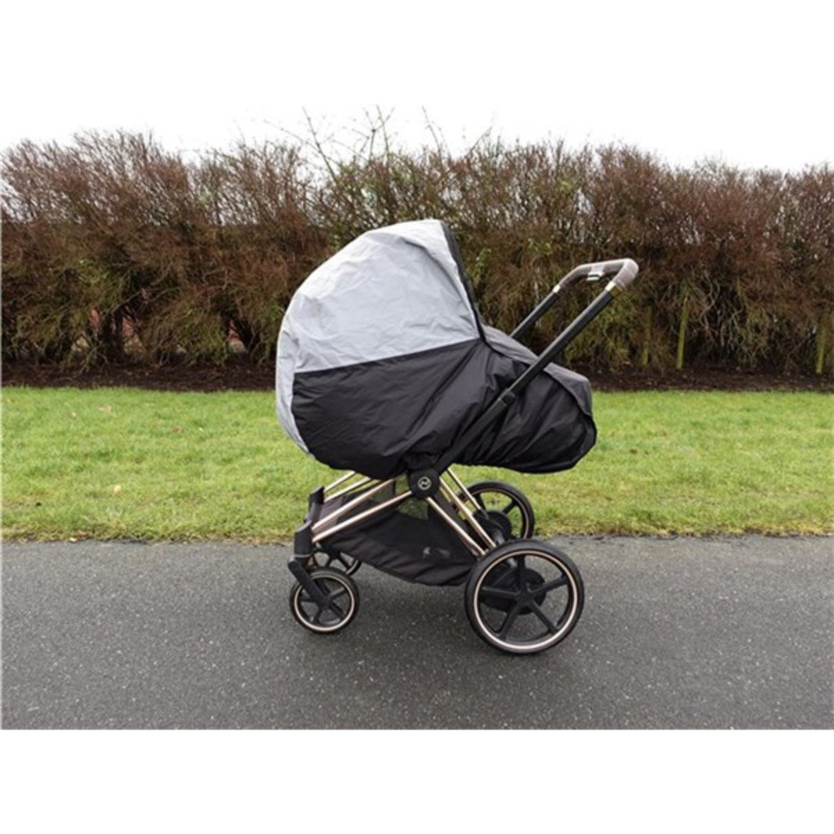 BabyDan Super Safe Rain Cover – Combi, Black, 80 Cm.