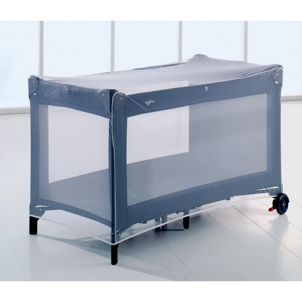 BabyDan Mosquito Net For Travel Cot, White