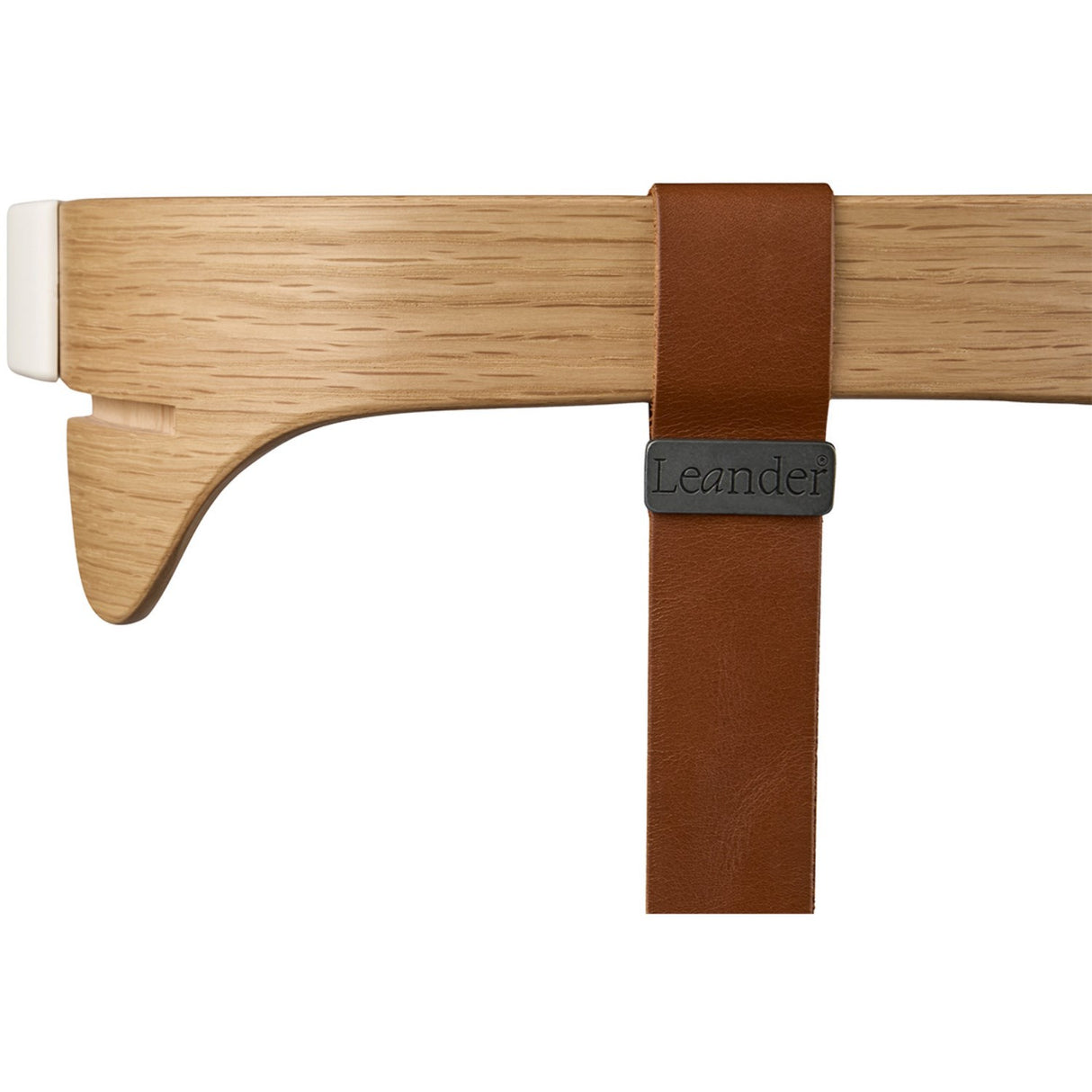 Leander Oak Nature Safety Bar For Leander High Chair