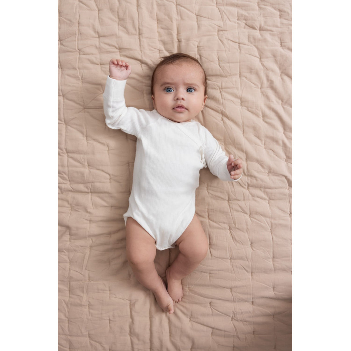 MarMar New Born Modal Pointelle Gentle White Belita Body