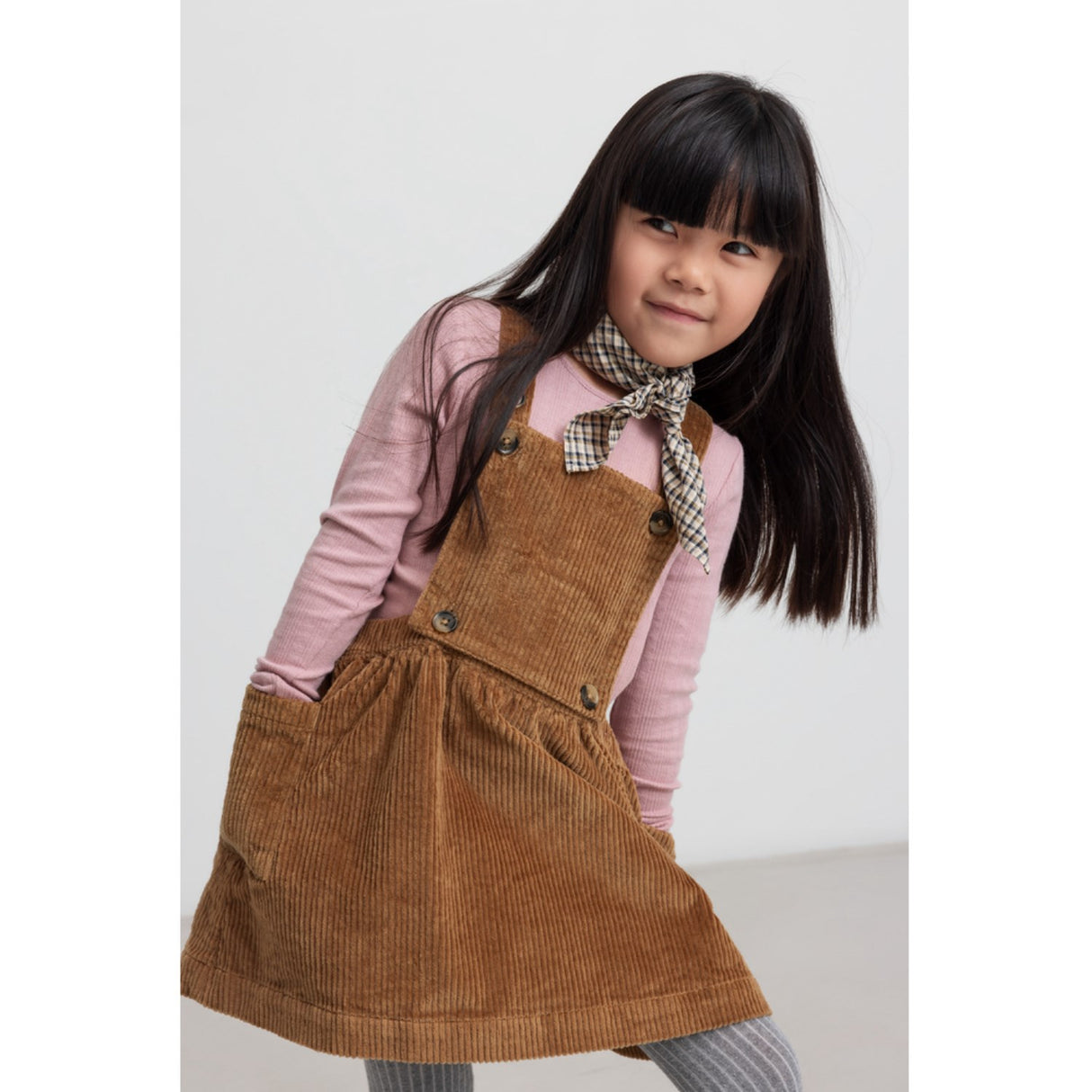 MarMar Seersucker Check Pilot Navy Check Airo Scarf