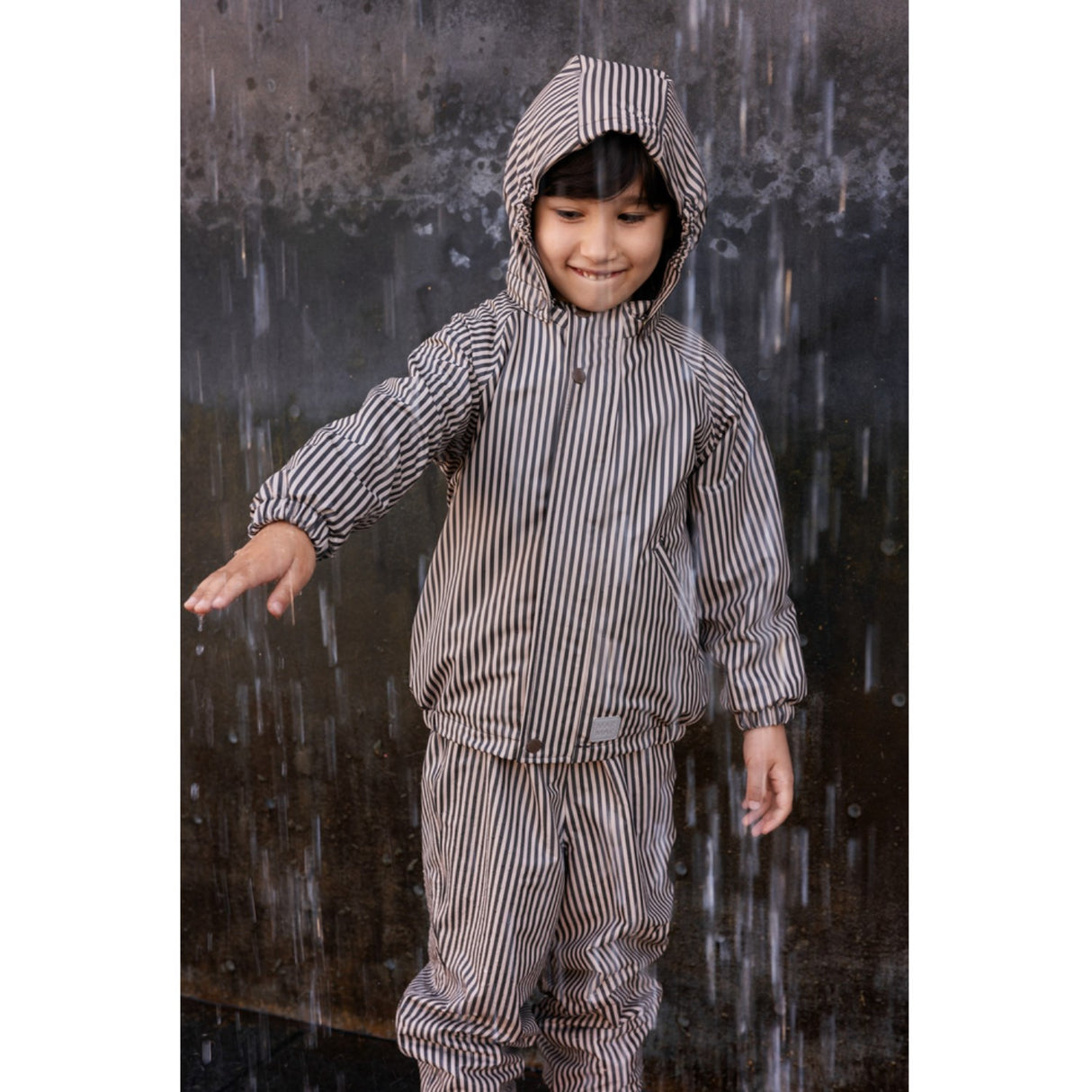 MarMar Rainwear Brown Stripe Oddy Set