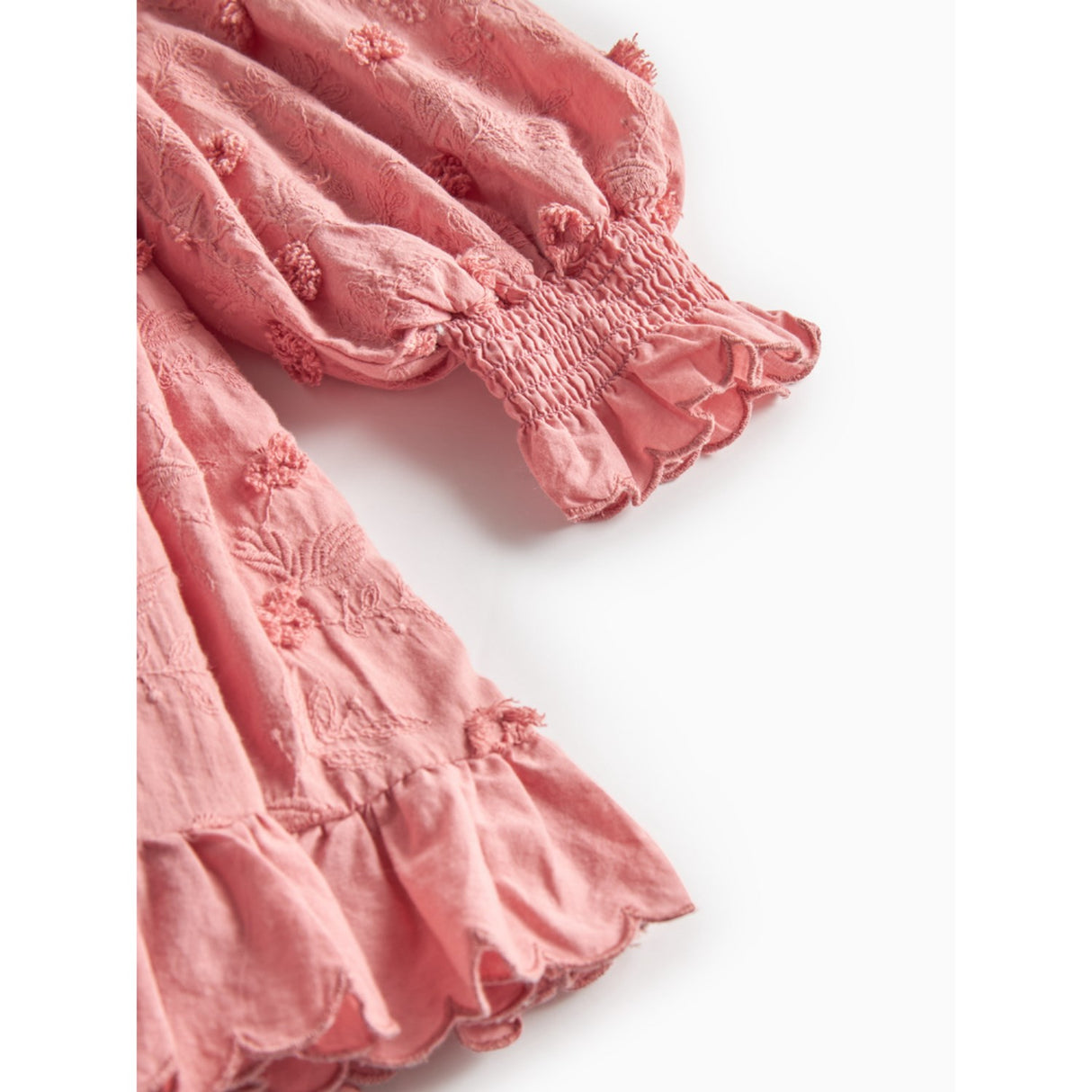 MarMar Embroidery Pink Delight Dipa Dress