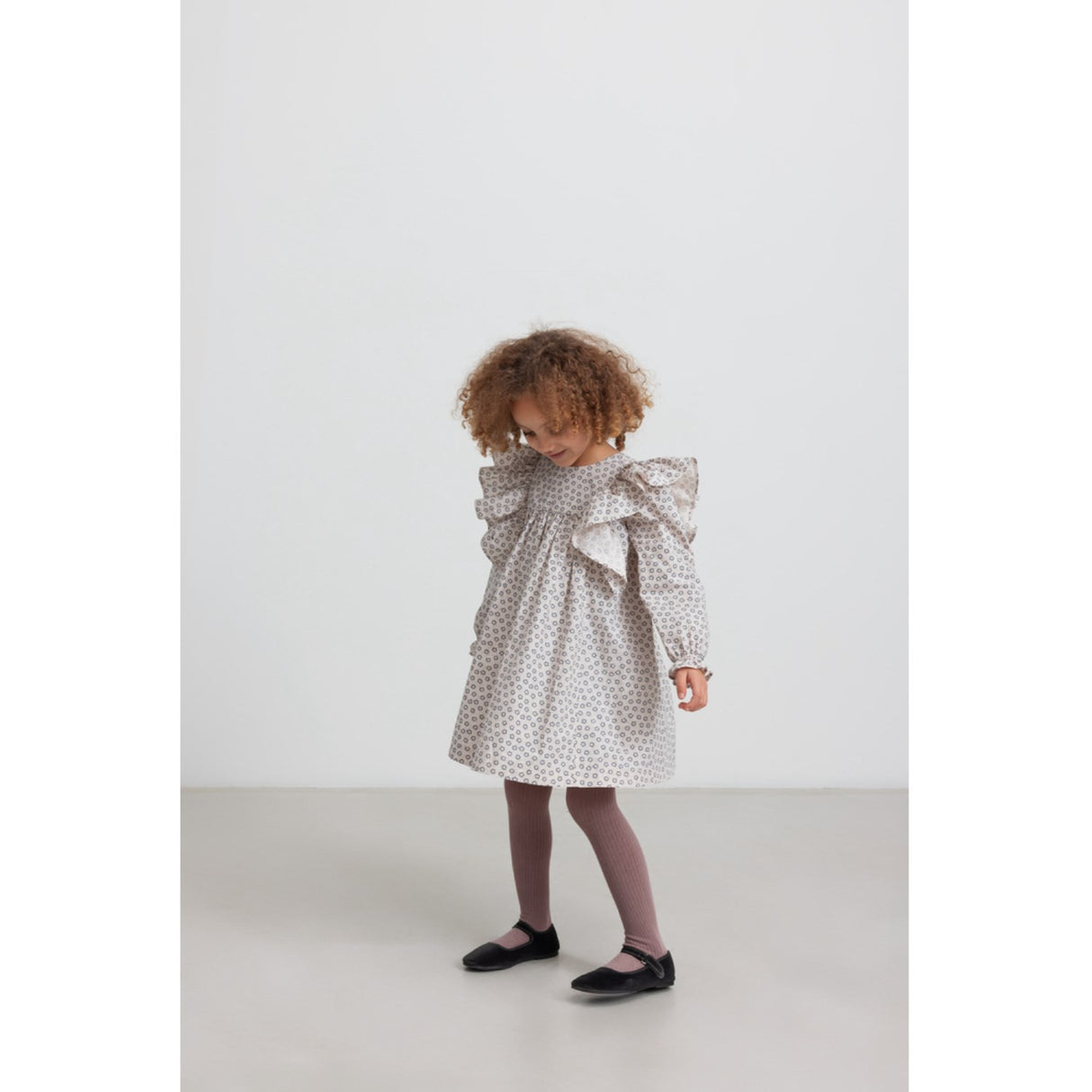 MarMar Poplin Autumn Flower Daria Dress