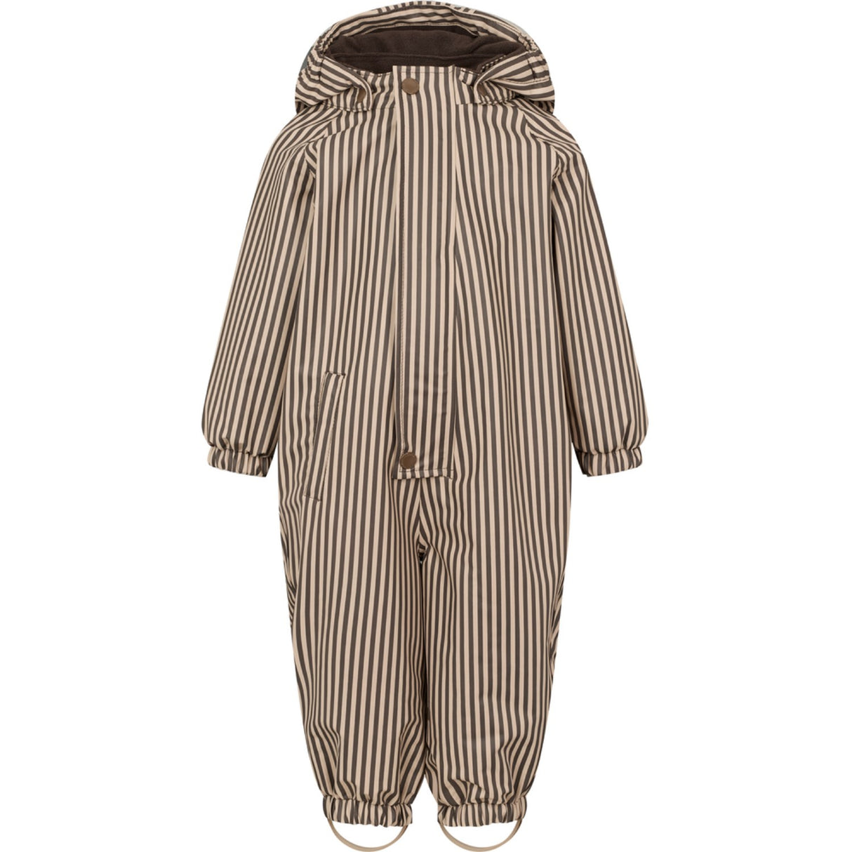 MarMar Rainwear Fleece Brown Stripe Orion Suit