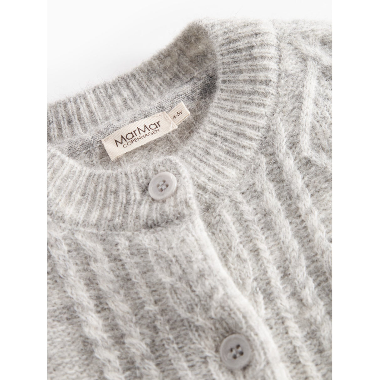 MarMar Mohair Cable Morning Dew Mel. Tavon Knit Cardigan