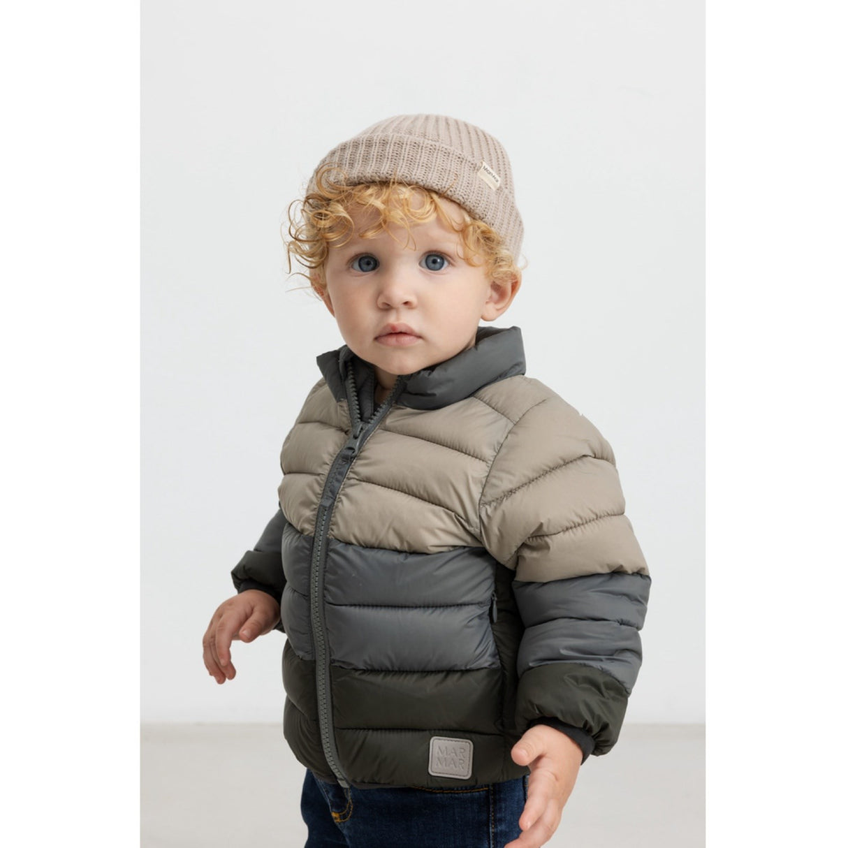 MarMar Vegan Puffer Coal Block Owe Jacket