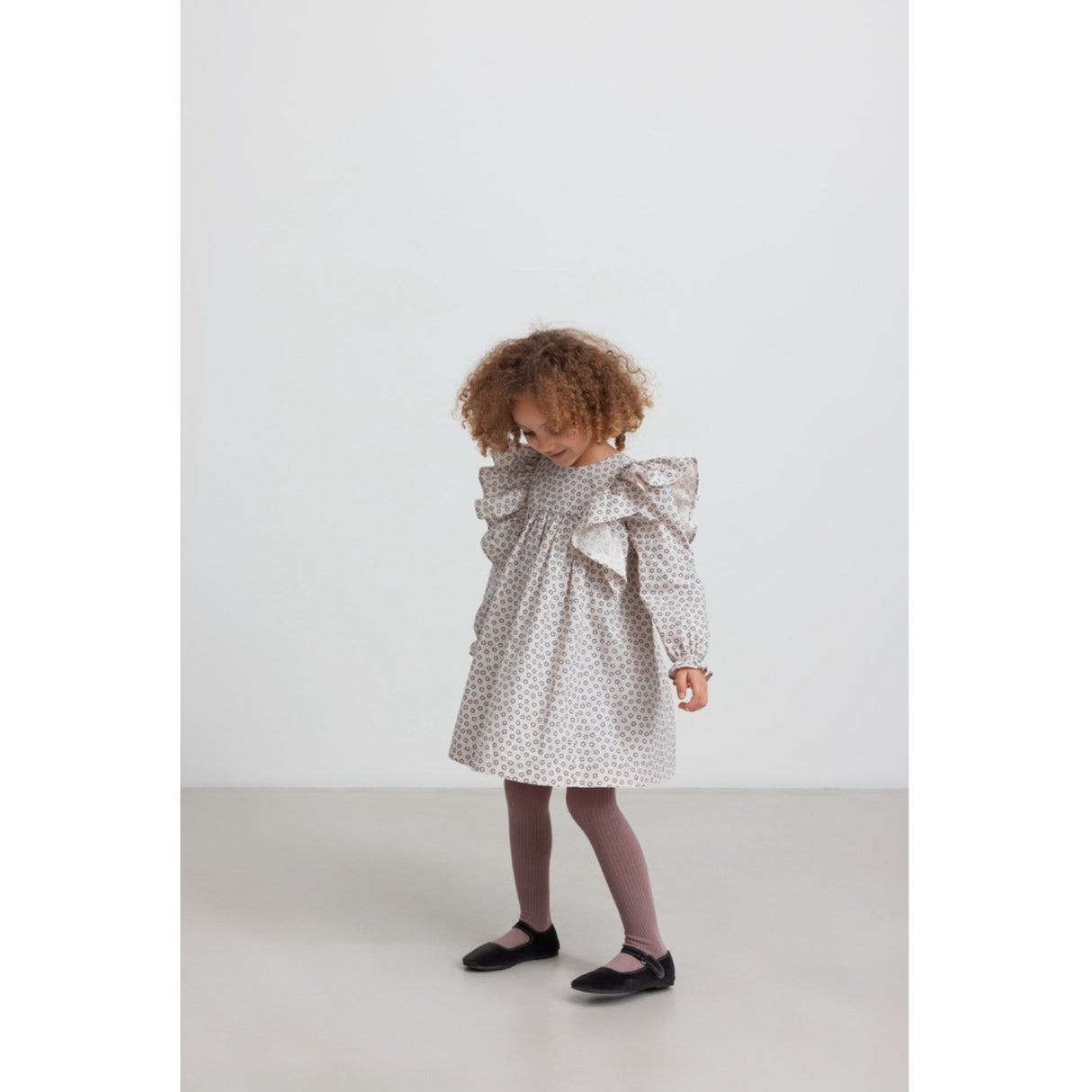 MarMar Poplin Autumn Flower Daria Dress