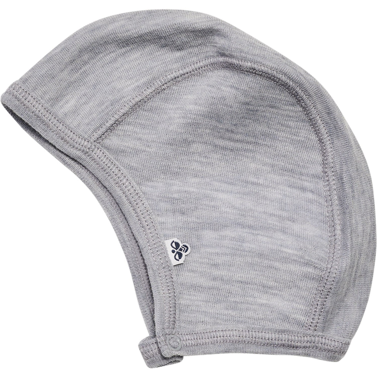 Hummel Grey Melange Mini Wool Rib Hat