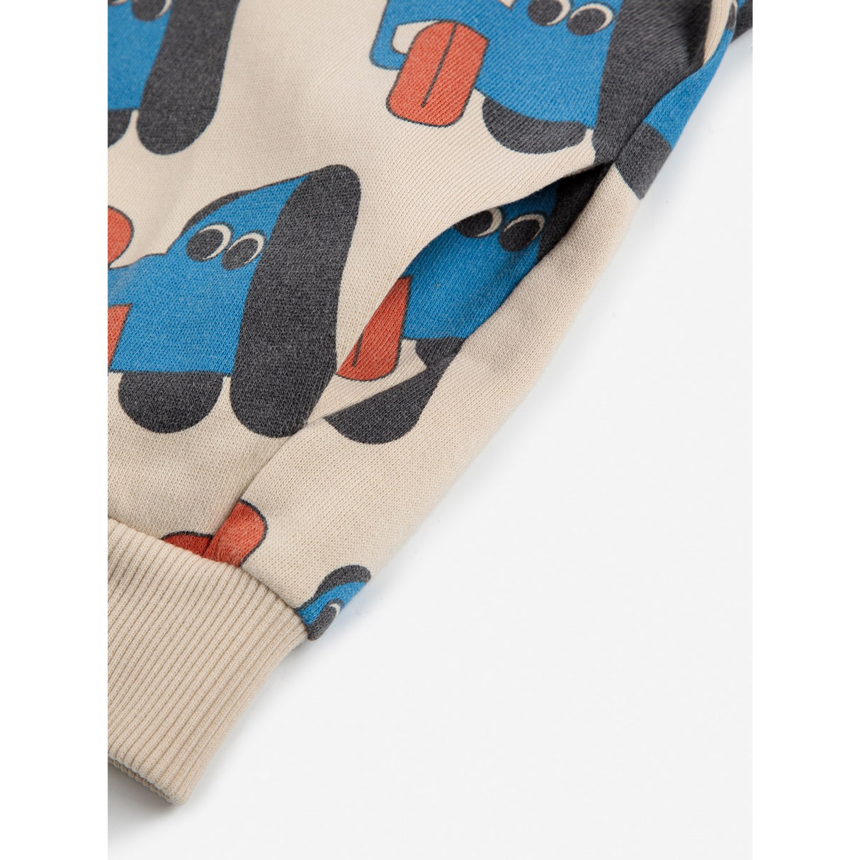 Bobo Choses Offwhite Doggy Mate All Over Zipped Hoodie