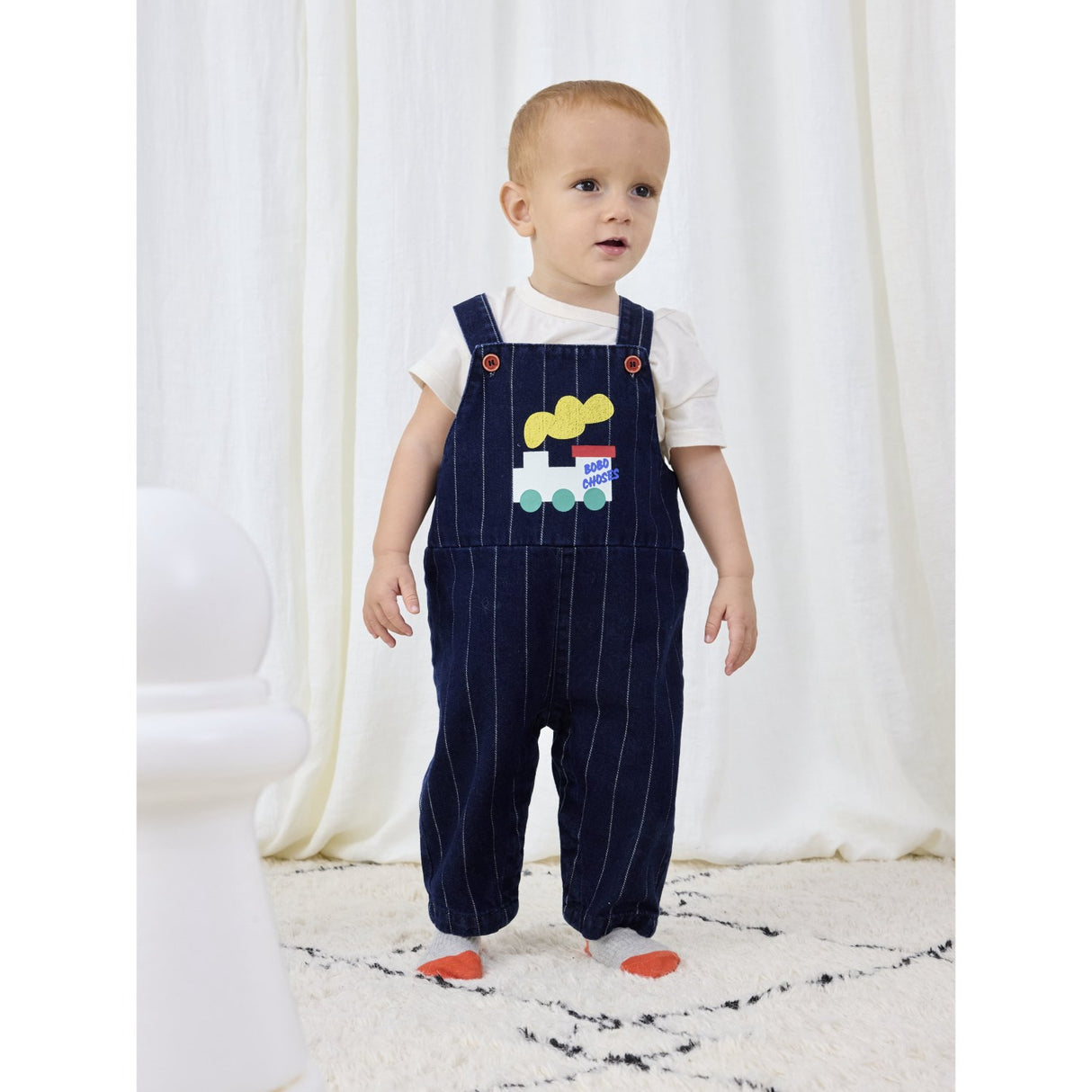 Bobo Choses Midnight Blue Bobo Choo Choo Denim Dungaree