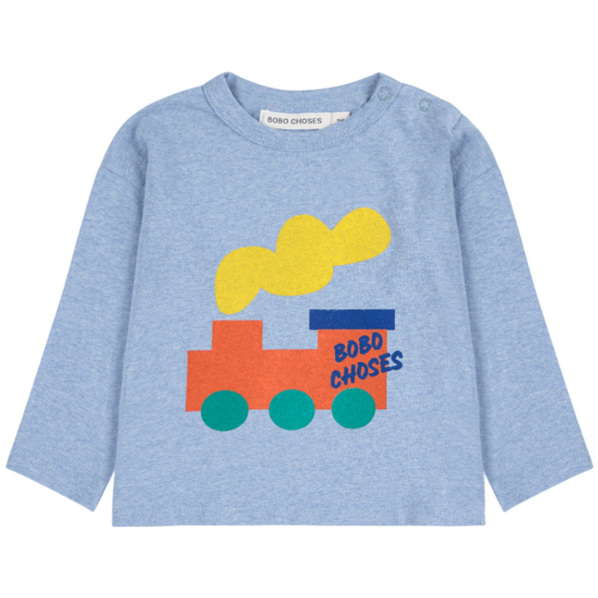 Bobo Choses Light Blue Bobo Choo Choo T-Shirt