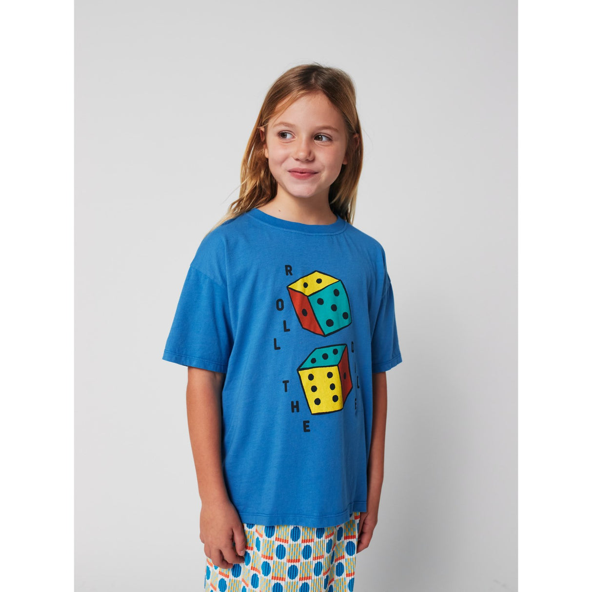 Bobo Choses Blue Roll The Dice T-Shirt