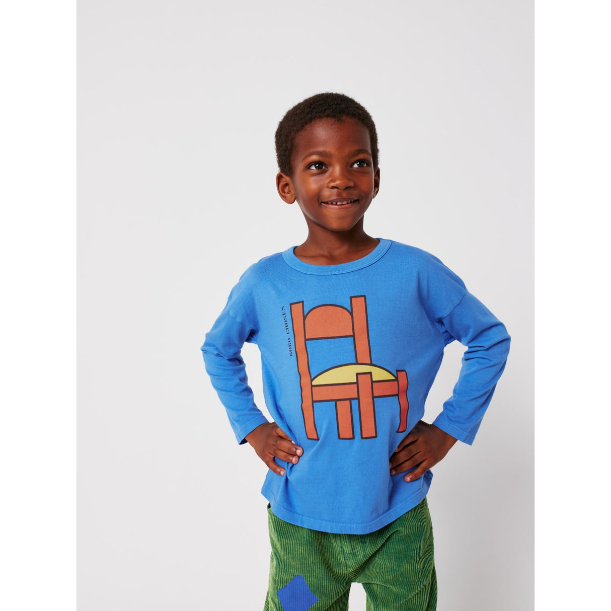 Bobo Choses Blue Chair T-Shirt