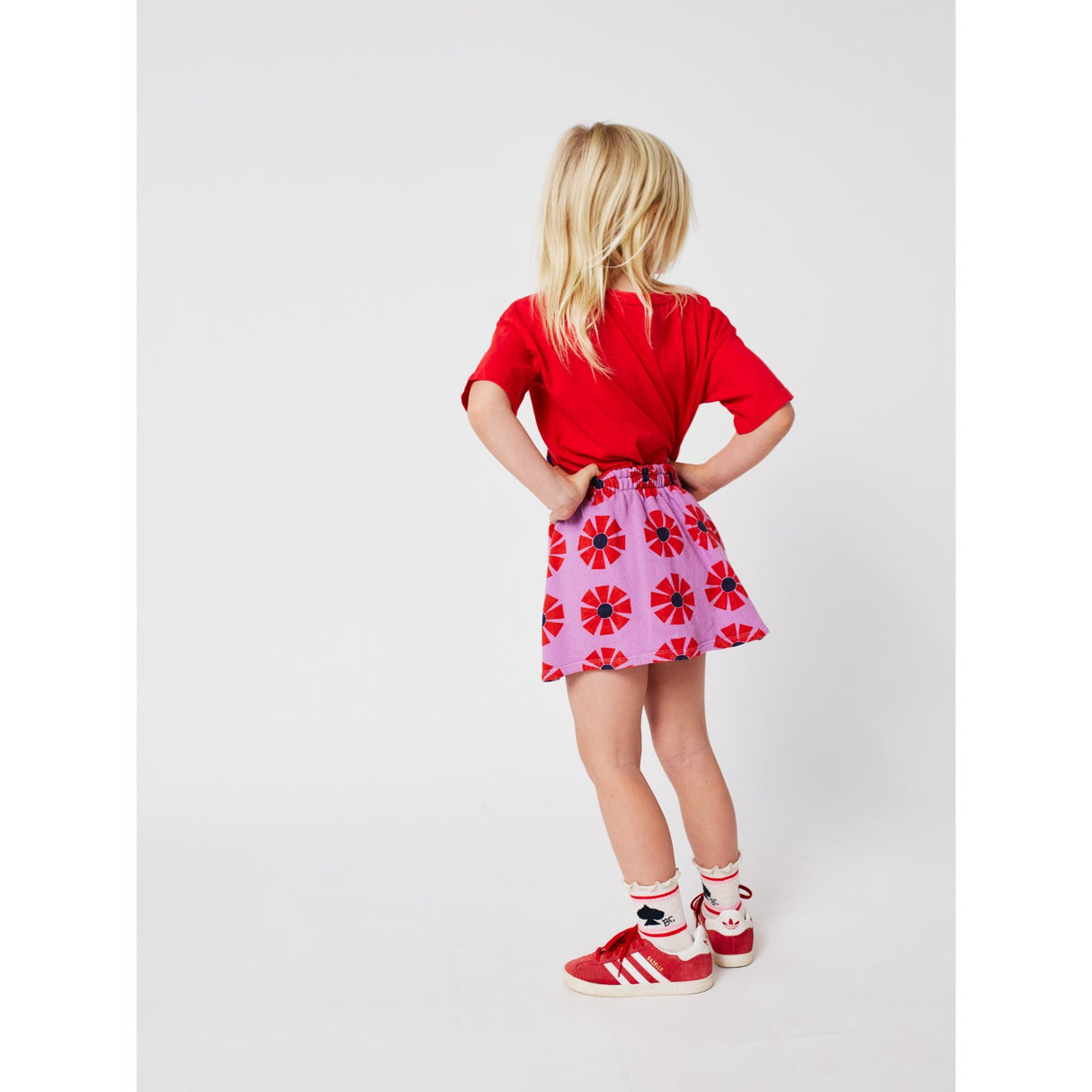 Bobo Choses Purple Kaleidoscope All Over Skirt