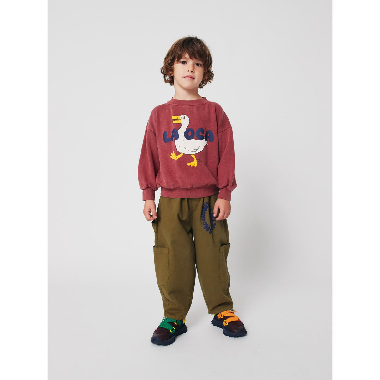 Bobo Choses Brown La Oca Sweatshirt