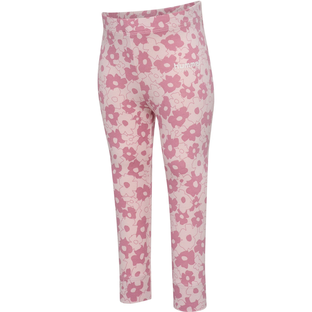 Hummel Pink Nectar Mini Flower AOP Tights