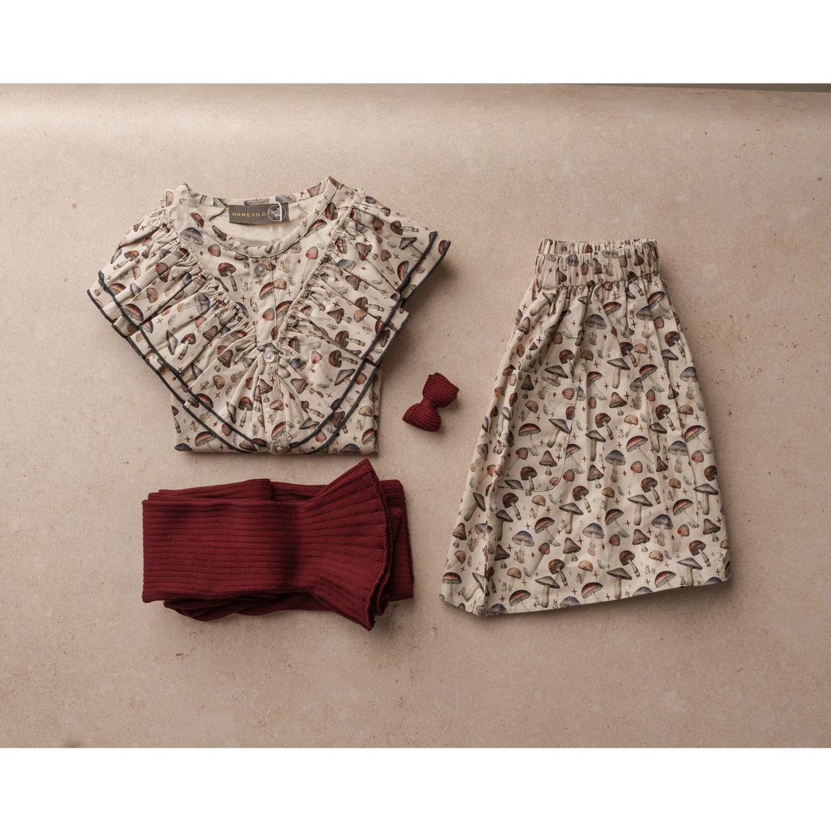 Hanevild Rainy Mushroom Skirt