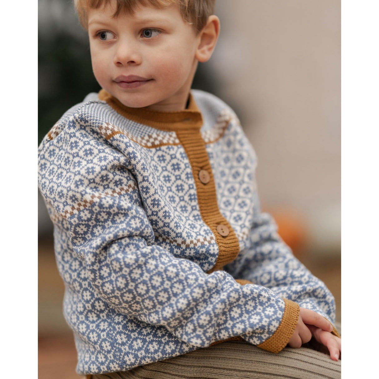 Hanevild Moonlight Blue Alex Cardigan