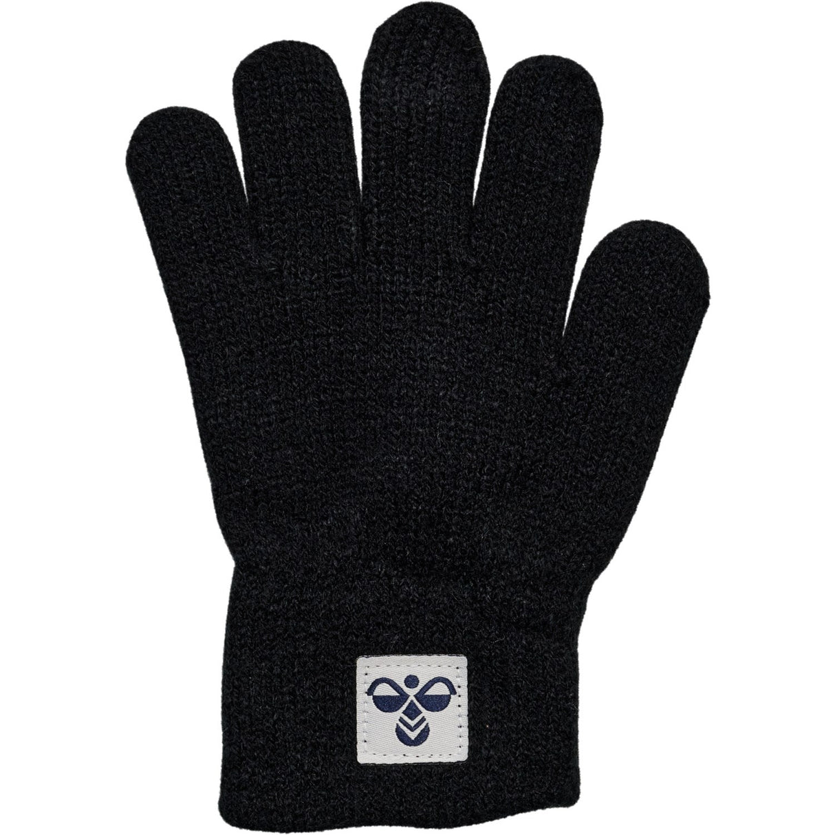 Hummel Black Knit Gloves 2-Pack