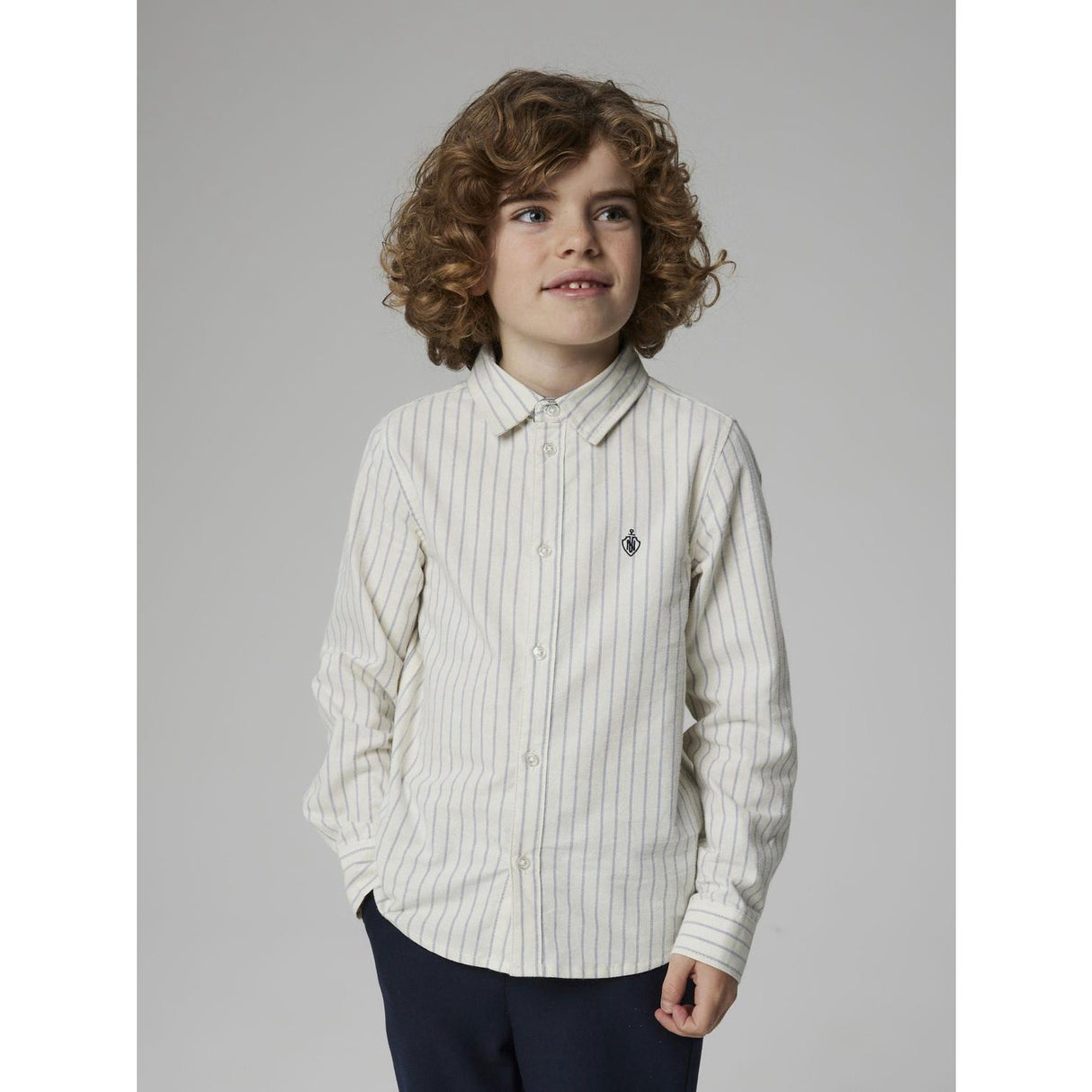 Name It Jet Stream Navy Blazer Nkmnewsa Ls Shirt Noos